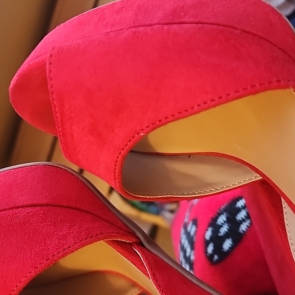 Sun + Stone Reema Peep Toe Block Heel Platform Sandal - Picture 7 of 7